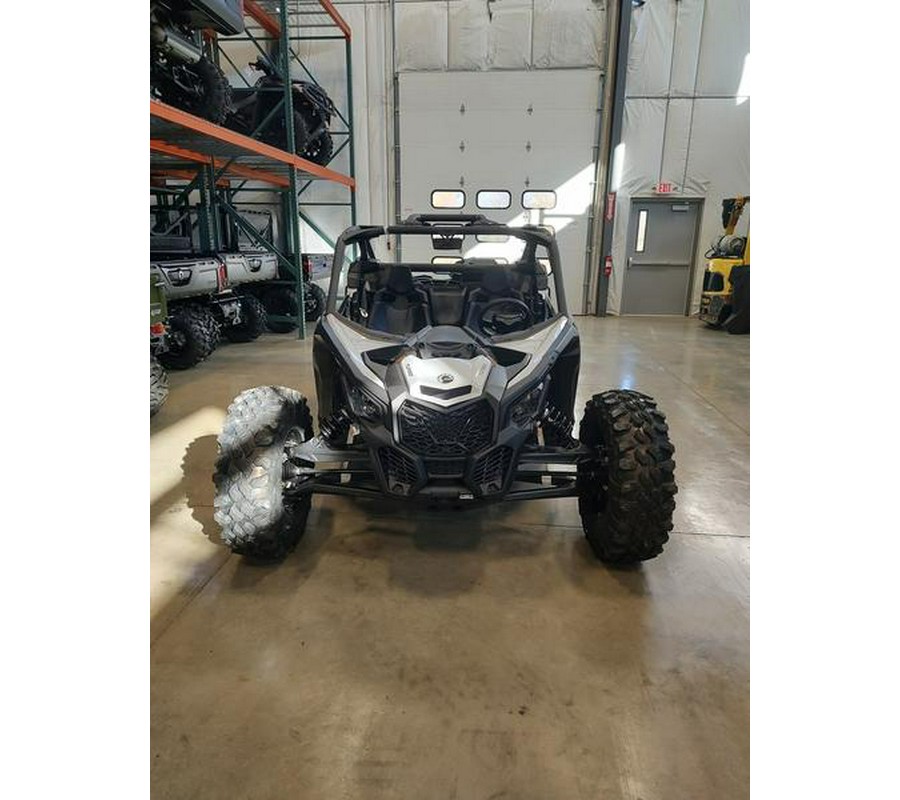 2024 Can-Am® Maverick X3 RS Turbo Fiery Red & Hyper Silver