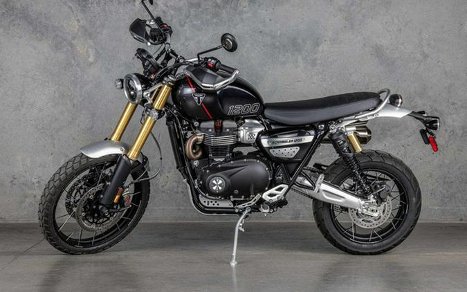2025 Triumph Scrambler 1200 XE Phantom Black Storm Grey XE
