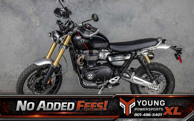 2025 Triumph Scrambler 1200 XE Phantom Black Storm Grey XE