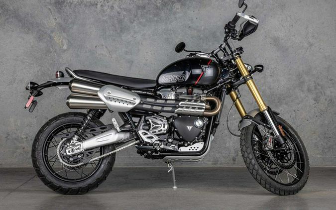 2025 Triumph Scrambler 1200 XE Phantom Black Storm Grey XE