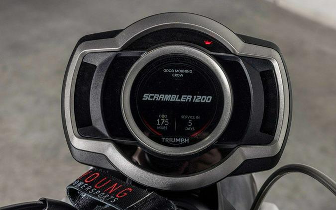 2025 Triumph Scrambler 1200 XE Phantom Black Storm Grey XE