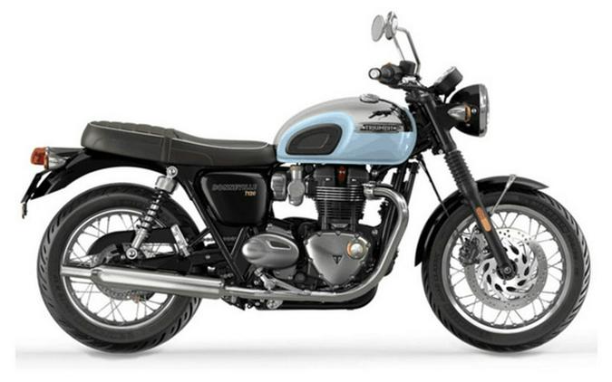 2023 Triumph Bonneville T120 Chrome Edition Meriden Blue