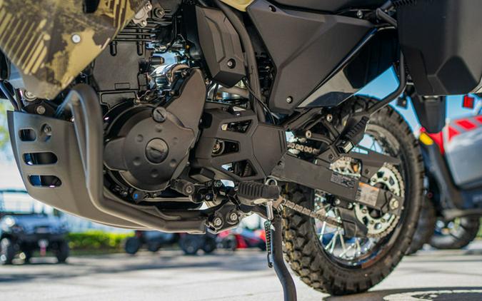 2026 Kawasaki KLR650 Adventure ABS Cypher Camo Beige