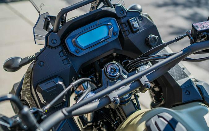 2026 Kawasaki KLR650 Adventure ABS Cypher Camo Beige