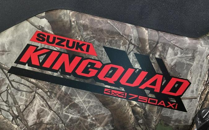 2025 Suzuki KingQuad 750 AXi Power Steering SE Camo