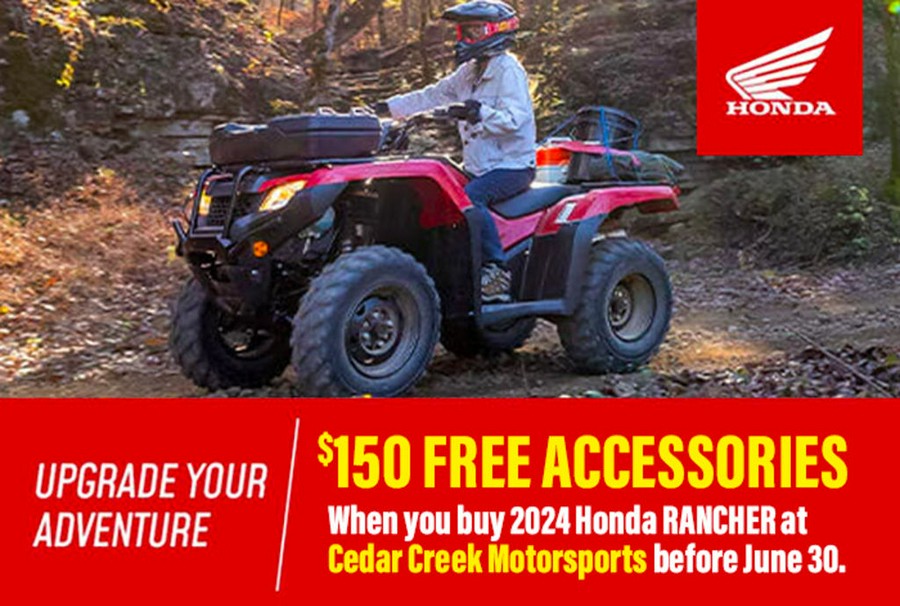 2024 Honda® FourTrax Rancher 4x4 Automatic DCT IRS