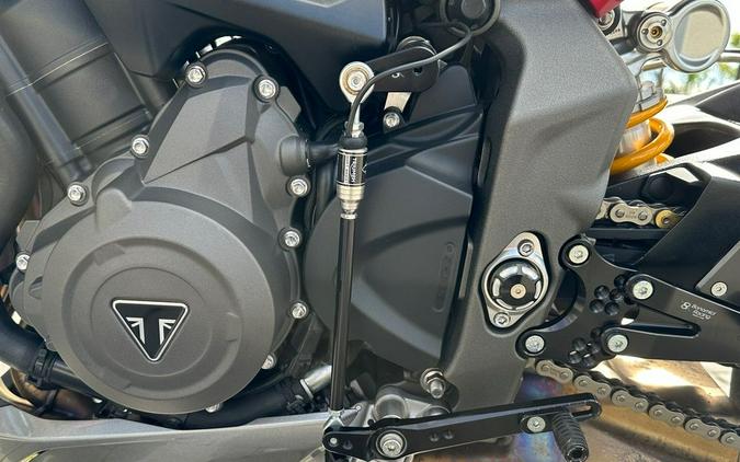 2022 Triumph Street Triple RS Silver Ice