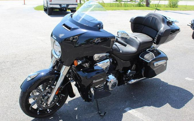 2024 Indian Motorcycle® Roadmaster® Limited with Powerband Audio Package Black Azure Crystal