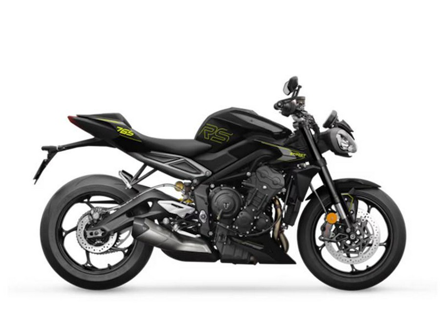 2025 Triumph Street Triple 765 RS Phantom Black