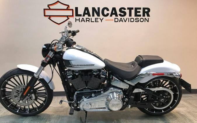 2024 Harley-Davidson Breakout 117 White Onyx Pearl FXBR