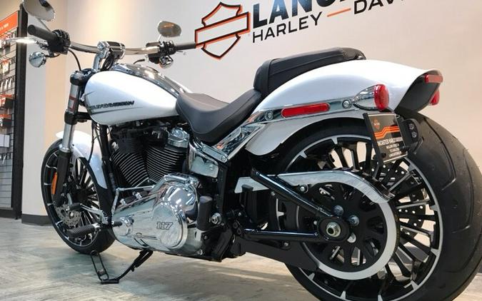 2024 Harley-Davidson Breakout 117 White Onyx Pearl FXBR