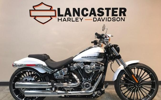 2024 Harley-Davidson Breakout 117 White Onyx Pearl FXBR