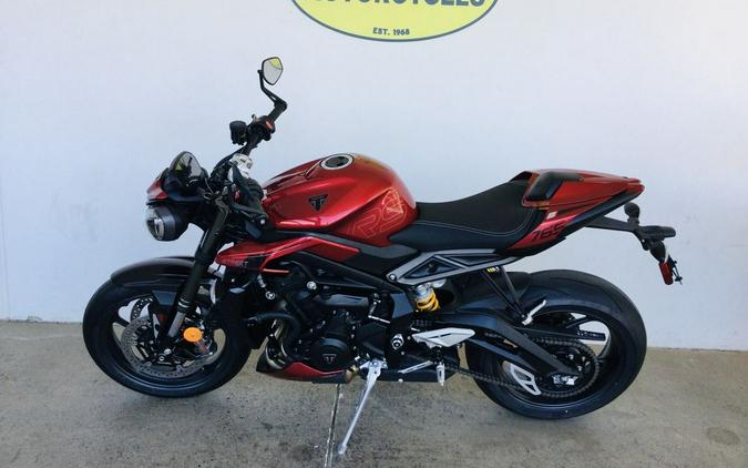 2024 Triumph Street Triple 765 RS Carnival Red