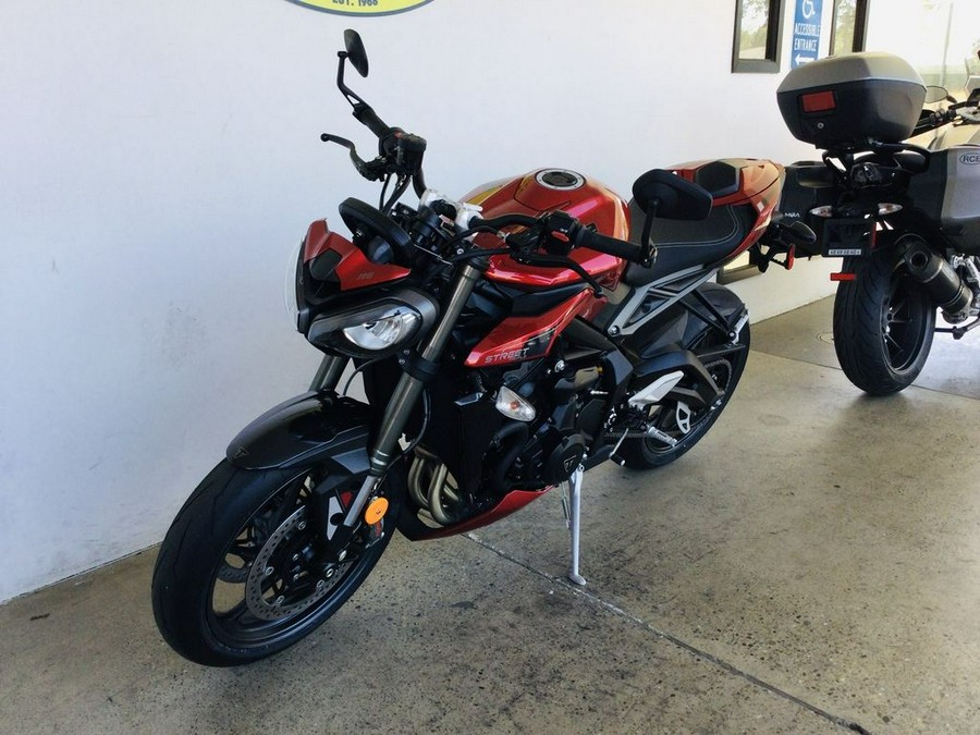 2024 Triumph Street Triple 765 RS Carnival Red