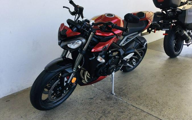 2024 Triumph Street Triple 765 RS Carnival Red