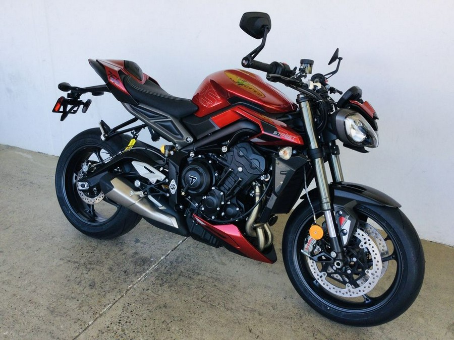 2024 Triumph Street Triple 765 RS Carnival Red