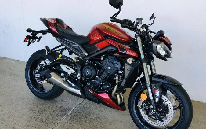 2024 Triumph Street Triple 765 RS Carnival Red