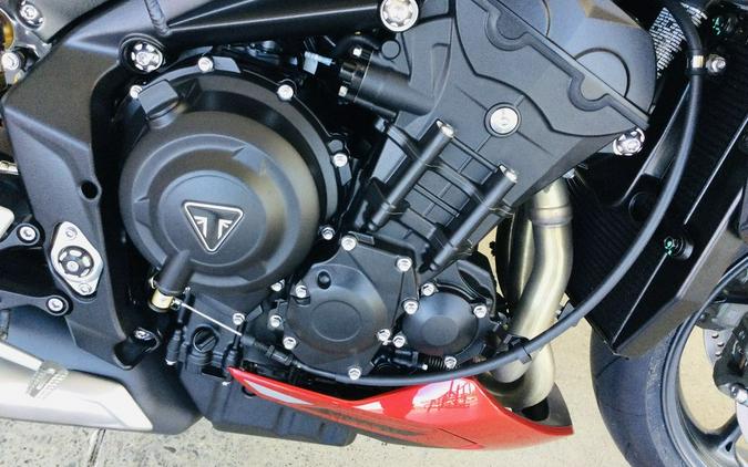 2024 Triumph Street Triple 765 RS Carnival Red