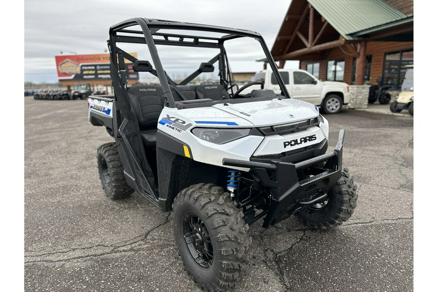 2024 Polaris Industries RANGER XP KINETIC PREMIUM - ICY WHITE PEARL