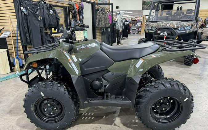 New 2024 Suzuki KingQuad 400 ASi