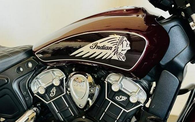 2021 Indian Motorcycle® Scout® ABS Maroon Metallic/Crimson Metallic