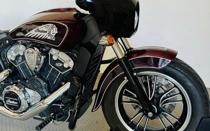 2021 Indian Motorcycle® Scout® ABS Maroon Metallic/Crimson Metallic