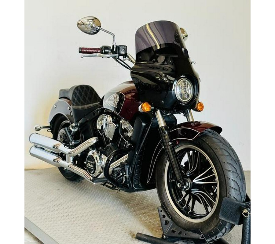 2021 Indian Motorcycle® Scout® ABS Maroon Metallic/Crimson Metallic