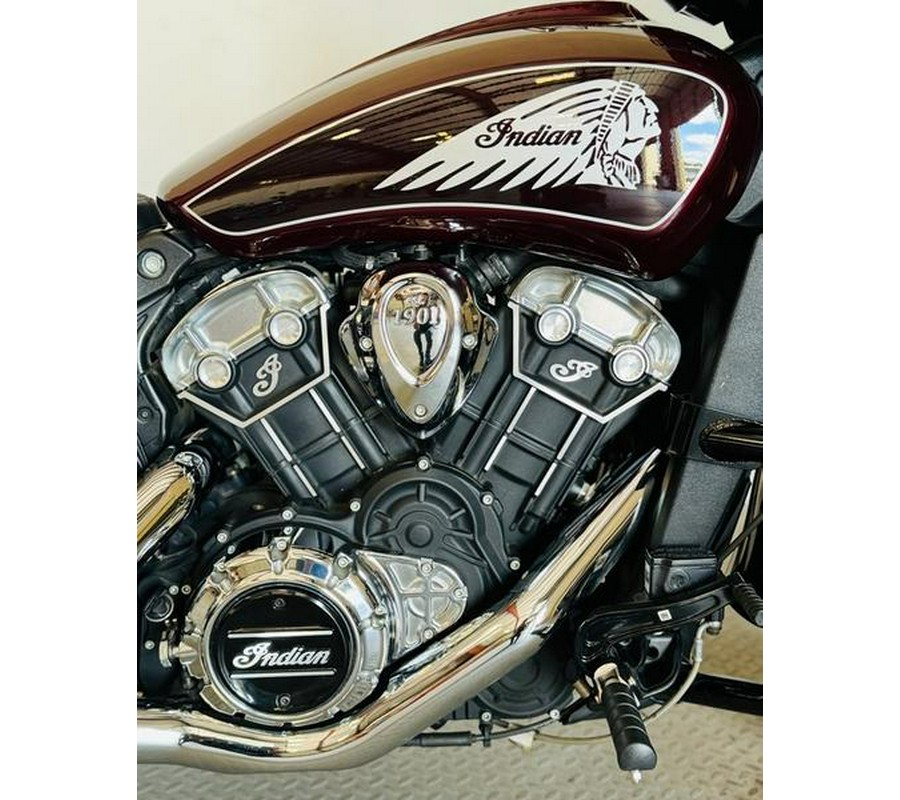 2021 Indian Motorcycle® Scout® ABS Maroon Metallic/Crimson Metallic