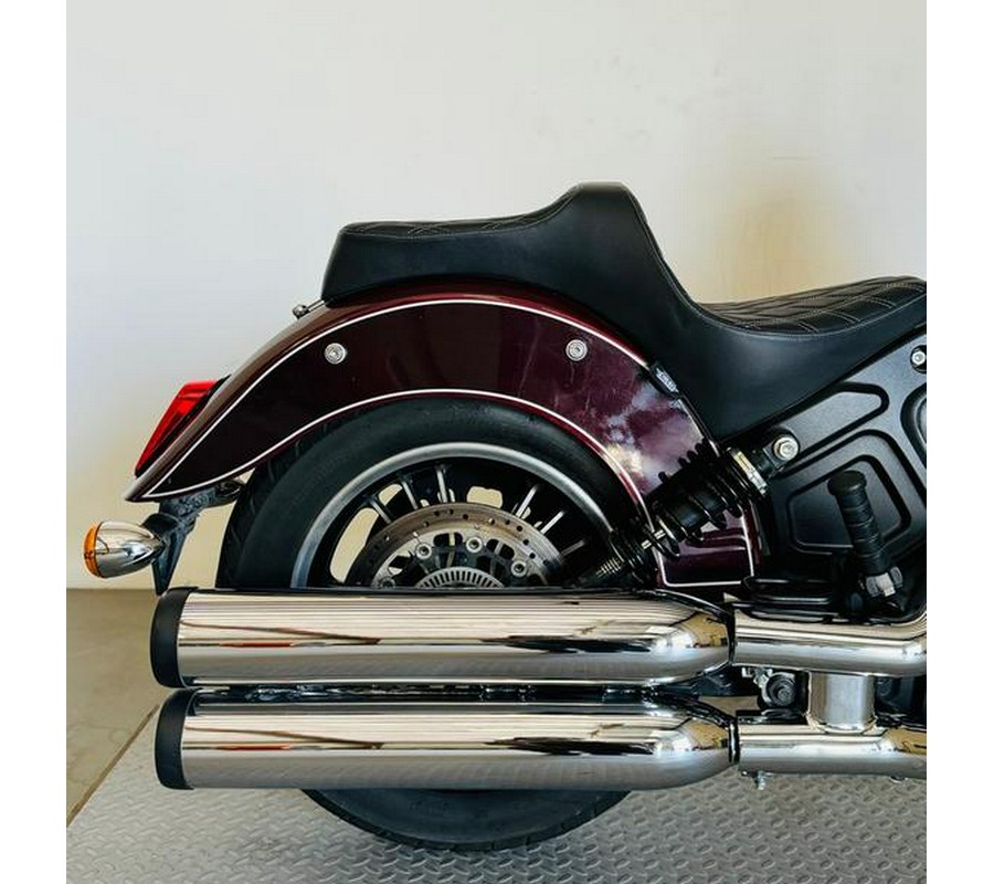 2021 Indian Motorcycle® Scout® ABS Maroon Metallic/Crimson Metallic