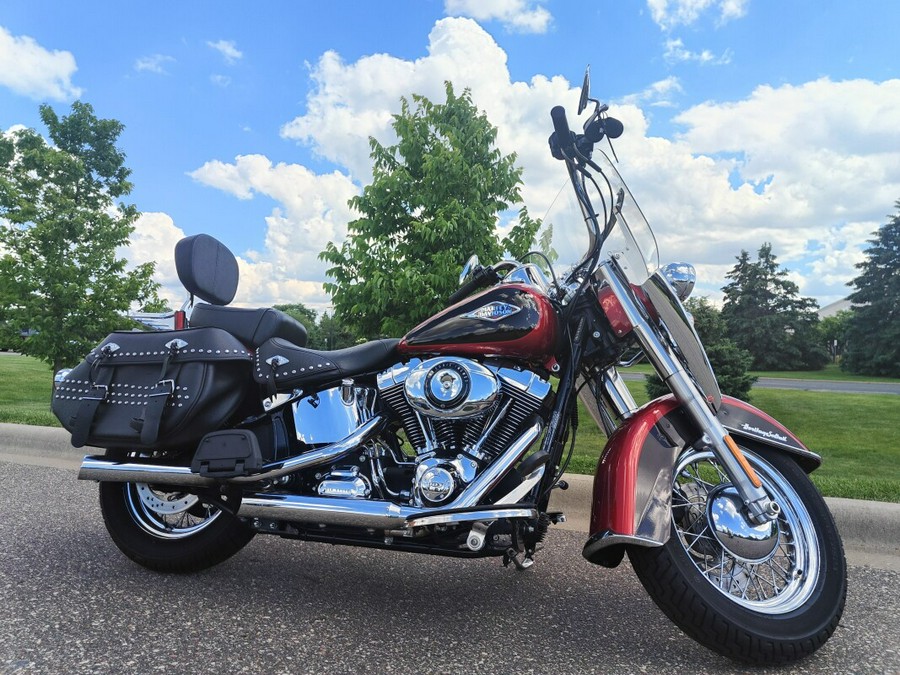 2012 Harley-Davidson Softail Deluxe 103 Two-Tone Ember Red Sunglo/Merlot Sunglo