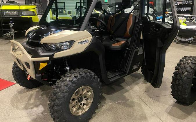 2024 Can-Am® Defender Limited HD10 Desert Tan & Timeless Black