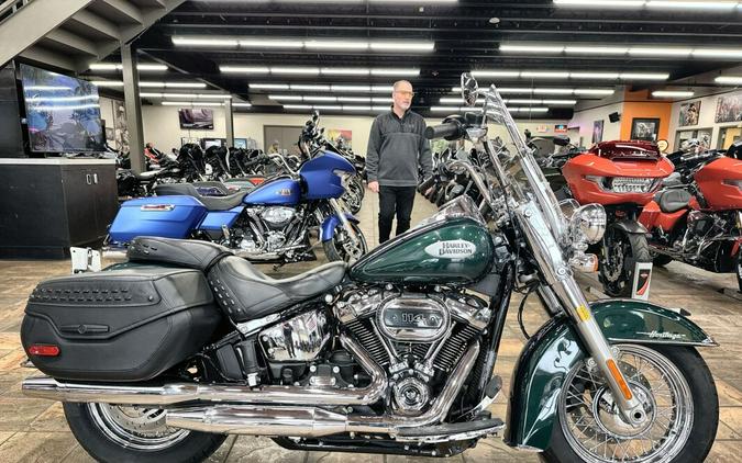 2024 Harley-Davidson® Heritage Classic Alpine Green