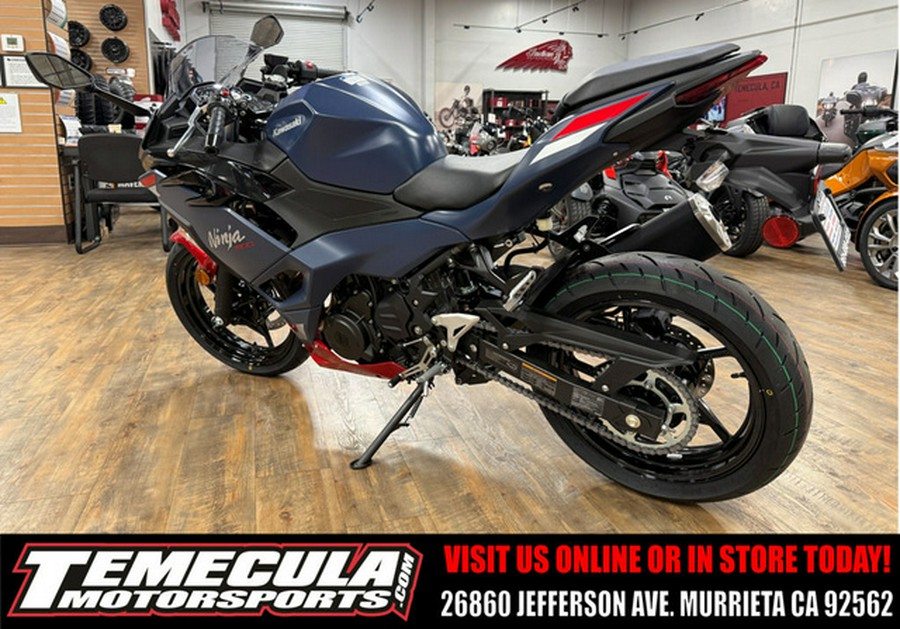 2026 Kawasaki Ninja 500 ABS Metallic Matte Twilight Blue