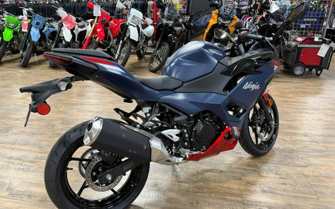 2026 Kawasaki Ninja 500 ABS Metallic Matte Twilight Blue