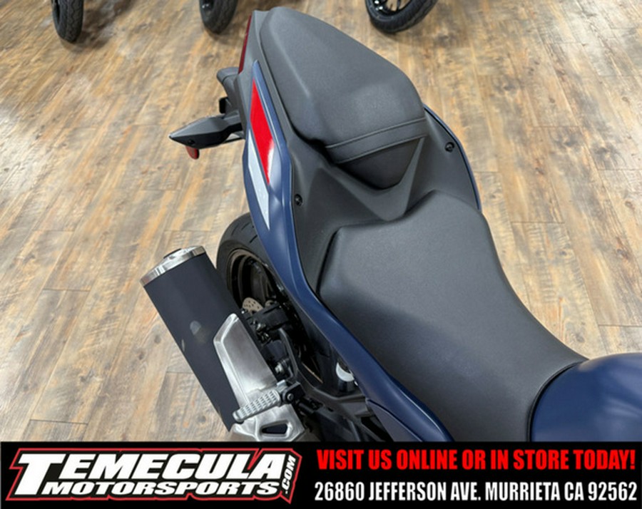 2026 Kawasaki Ninja 500 ABS Metallic Matte Twilight Blue