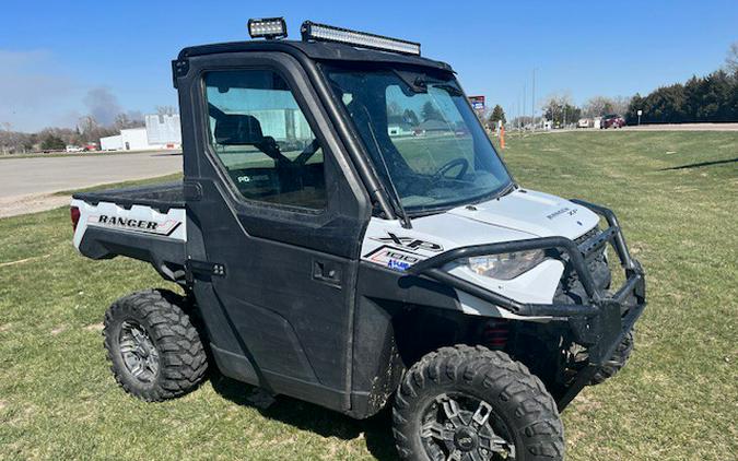 2021 Polaris Industries RANGER XP® 1000 Premium Ghost White