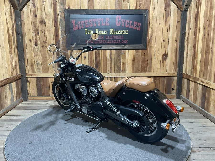 2018 Indian Motorcycle® Scout® Thunder Black