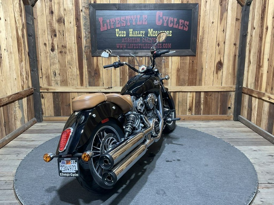 2018 Indian Motorcycle® Scout® Thunder Black