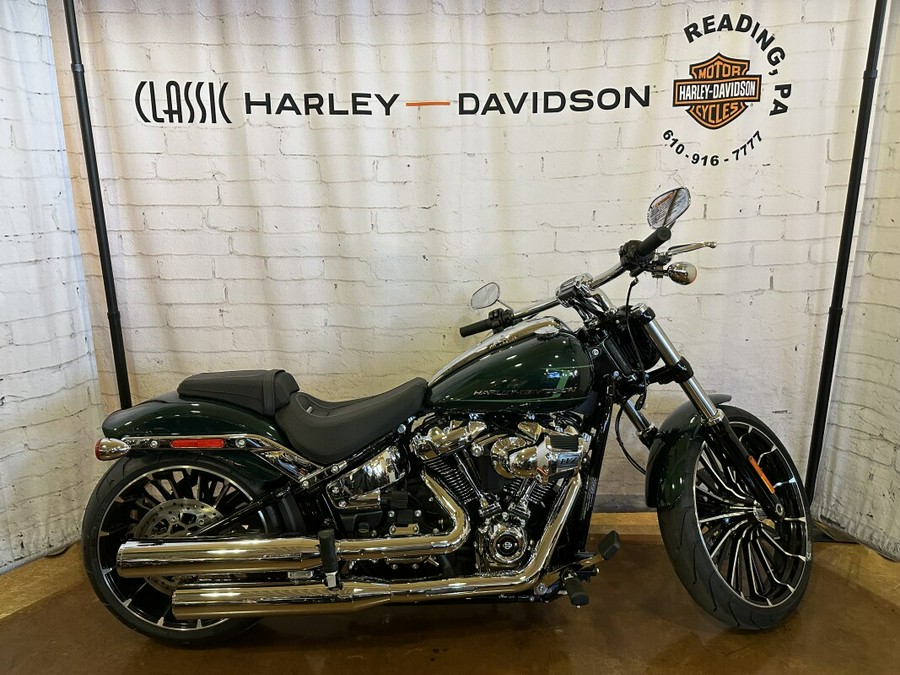 2024 Harley-Davidson Breakout 117 FXBR Alpine Green