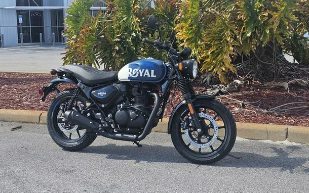 2024 Royal Enfield Hunter 350 Rebel Blue