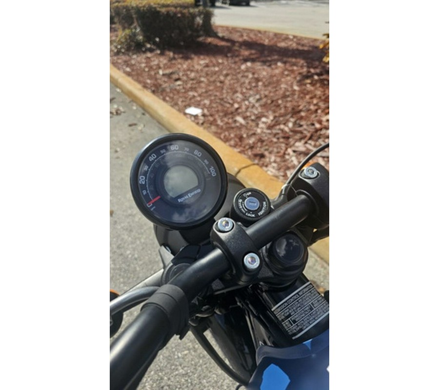 2024 Royal Enfield Hunter 350 Rebel Blue