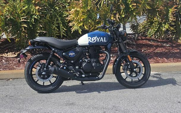 2024 Royal Enfield Hunter 350 Rebel Blue