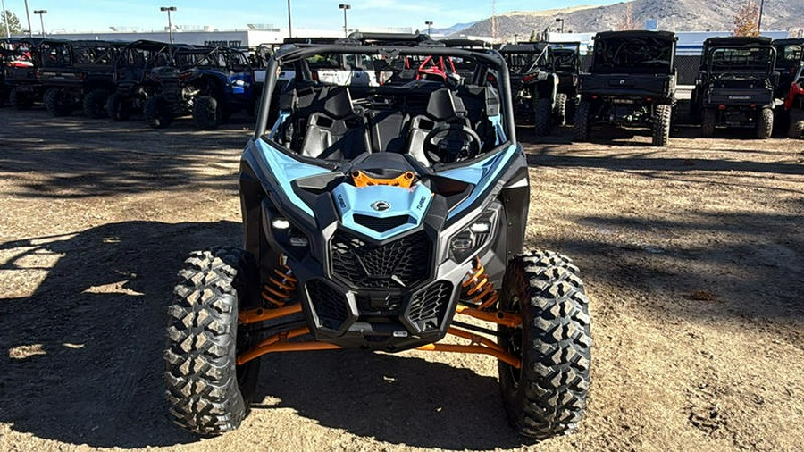 2026 Can-Am® Maverick X3 DS Turbo Scandi Blue & Orange Crush