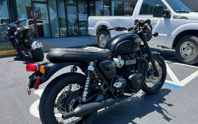 2023 Triumph Bonneville T120 Black Jet Black