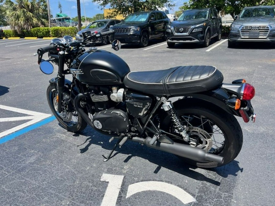 2023 Triumph Bonneville T120 Black Jet Black