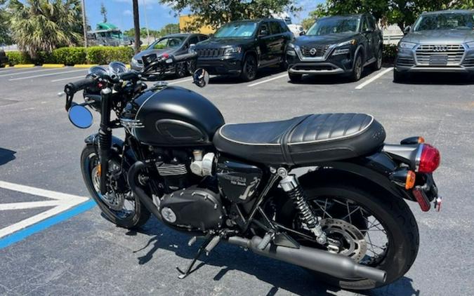 2023 Triumph Bonneville T120 Black Jet Black