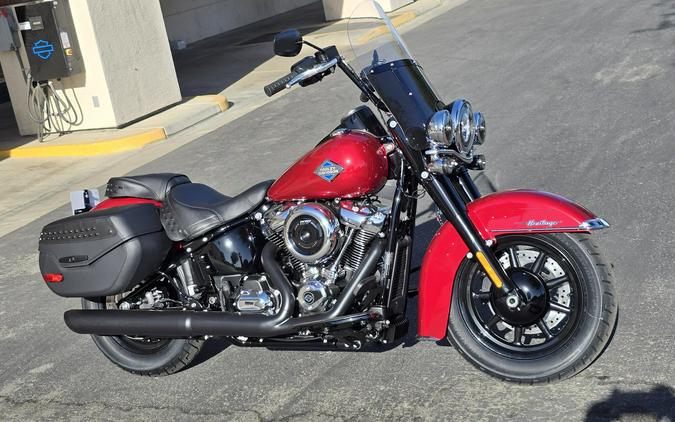 2026 Harley-Davidson® Heritage Classic Brilliant Red Black Cast Wheels