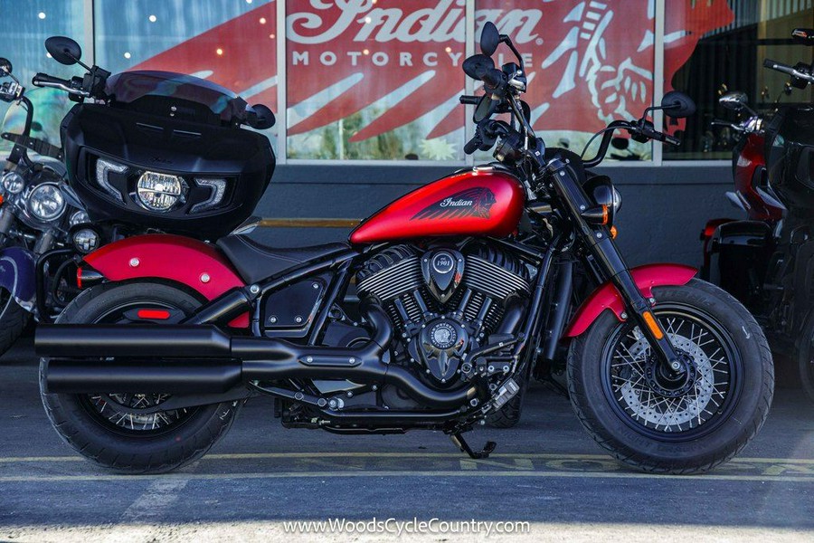 2024 Indian Motorcycle® Chief Bobber Dark Horse® Sunset Red Smoke