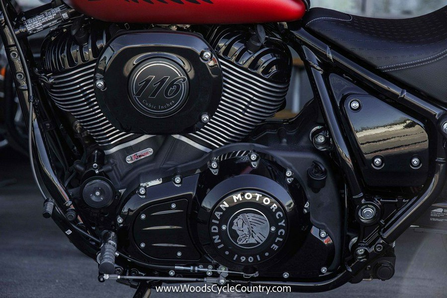 2024 Indian Motorcycle® Chief Bobber Dark Horse® Sunset Red Smoke