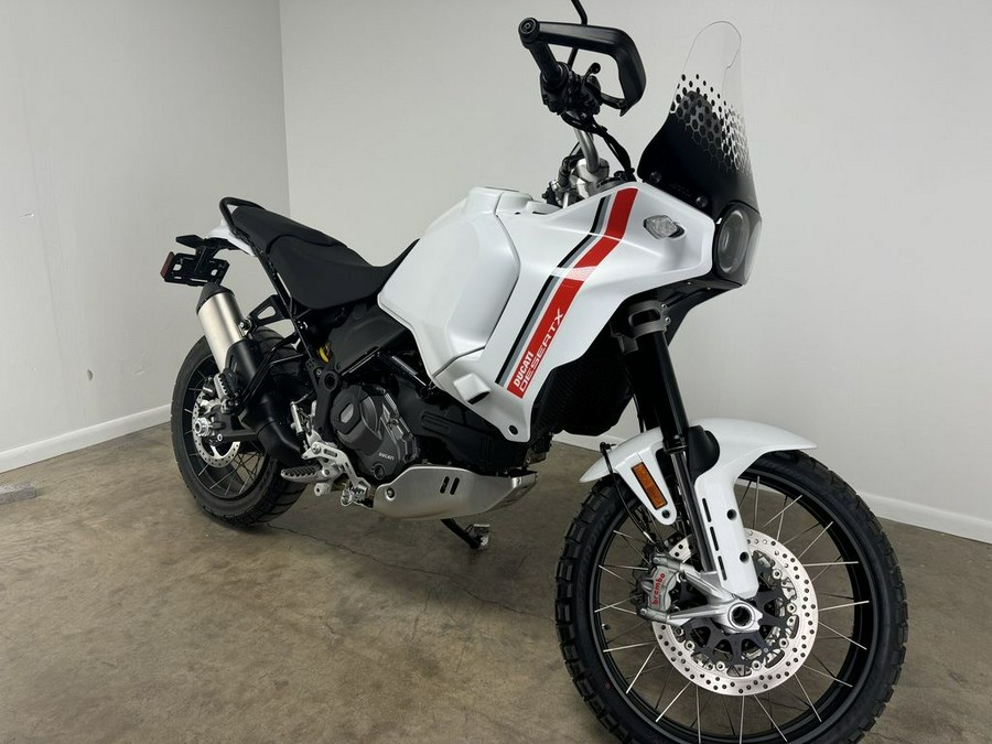 2023 Ducati DesertX Star White Silk